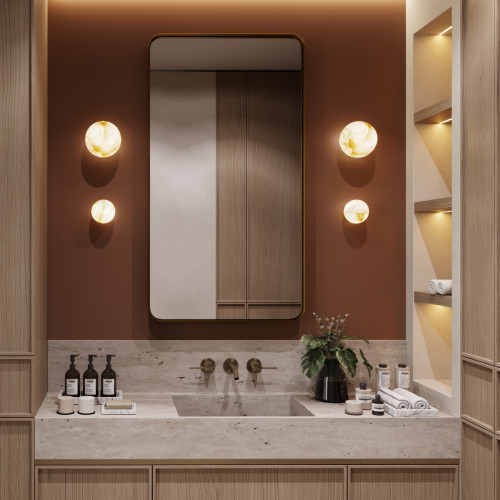 Светильник потолочный 6684/5CL Odeon Light Латунь