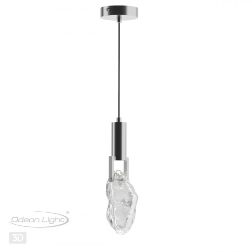 Светильник подвесной 6696/5L Odeon Light Никель