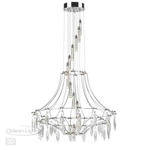 Люстра 6699/51L Odeon Light Exclusive Хром