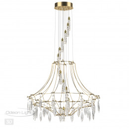Люстра 7000/51L Odeon Light Exclusive Золотой