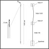 Светильник настенный 7006/150 Odeon Light Черный