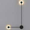 Светильник настенный 7008/10WL Odeon Light Черный