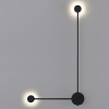 Светильник настенный 7008/10WL Odeon Light Черный