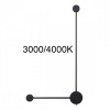 Светильник настенный 7008/10WL Odeon Light Черный