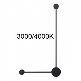 Светильник настенный 7008/10WL Odeon Light Черный