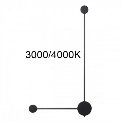 Светильник настенный 7008/10WL Odeon Light Черный