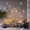 Светильник настенный 7008/5WL Odeon Light Черный