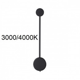 Светильник настенный 7008/5WL Odeon Light Черный