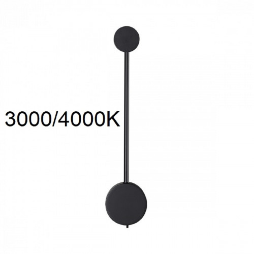 Светильник настенный 7008/5WL Odeon Light Черный