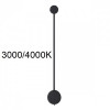 Светильник настенный 7008/5WLA Odeon Light Черный