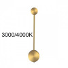 Светильник настенный 7009/5WL Odeon Light Античная бронза