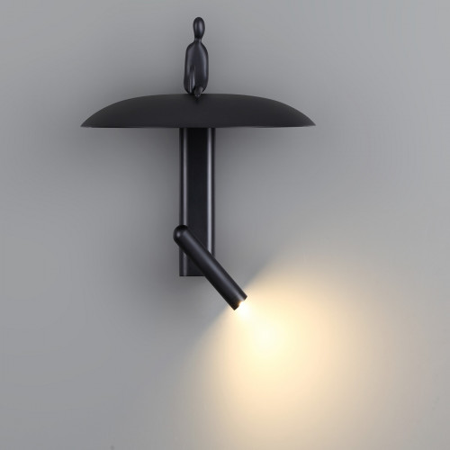 Светильник настенный 7024/7WL Odeon Light Черный