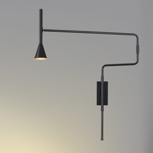 Светильник настенный 7031/1W Odeon Light Черный