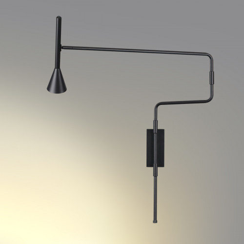 Светильник настенный 7031/1W Odeon Light Черный