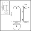 Светильник настенный 7176/3WL Odeon Light Exclusive Черный