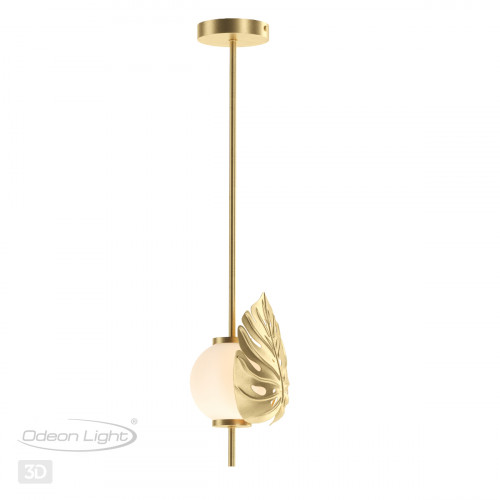 Светильник подвесной 4864/1A Odeon Light Exclusive Золотой