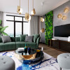 Торшер 4864/2FC Odeon Light Exclusive Золотой